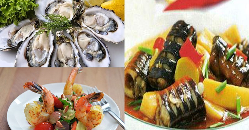 Hải sản tốt cho thận
