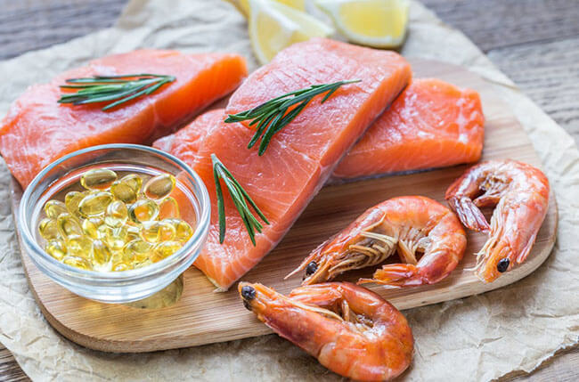 Hải sản giàu omega3 giúp điều hoà huyết áp