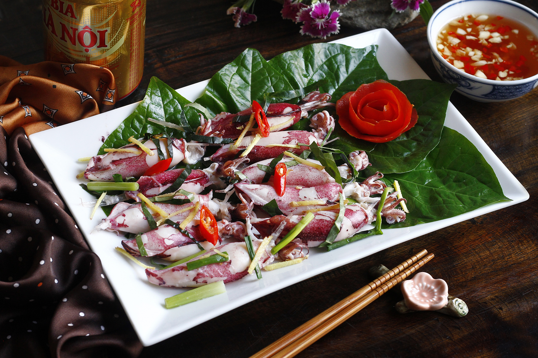 Hướng Dẫn Cách Làm Mực Hấp Lá Lốt Ngon Miệng Và Dễ Làm