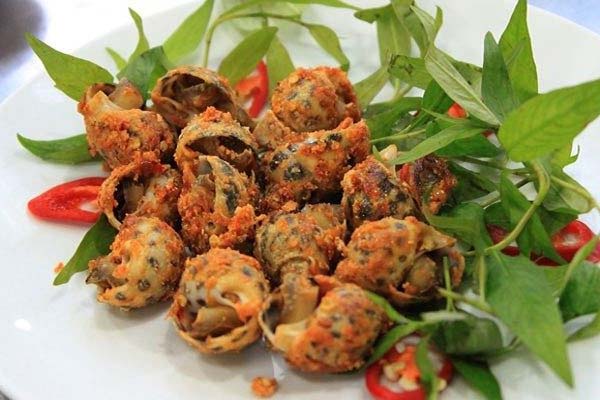 Cách làm ốc hương rang muối ớt