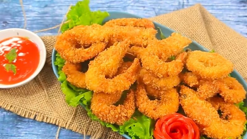 Tôm sú chiên xù