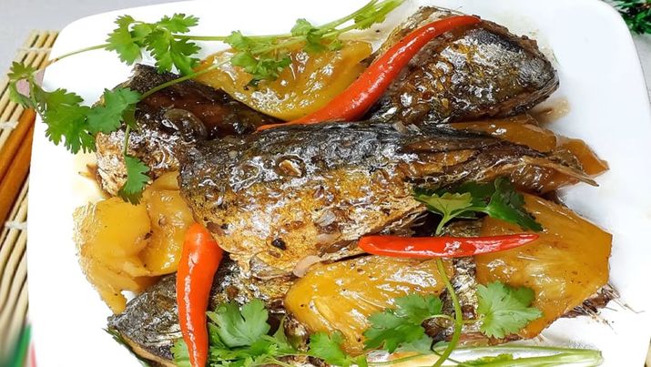 Cá saba kho thơm