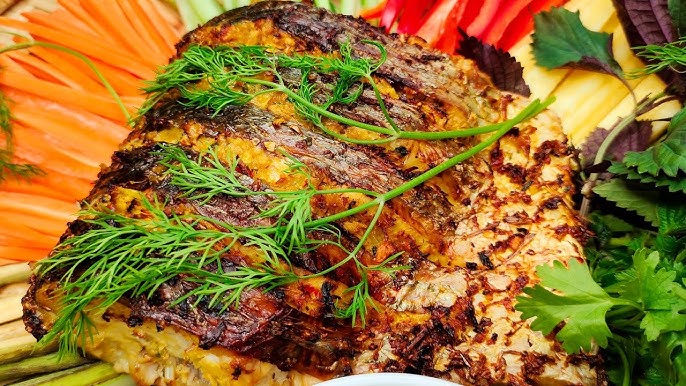 Cá Trắm Nướng Nồi Chiên Không Dầu – Hướng Dẫn Chi Tiết