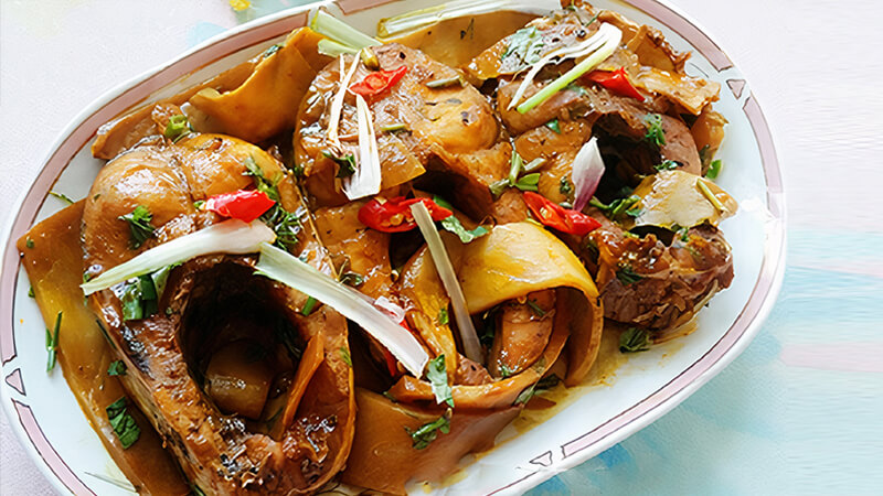 Cách làm cá trắm kho măng