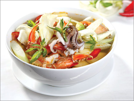 Cách làm canh chua hải sản
