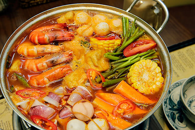 Cách nấu lẩu hải sản thập cẩm ngon