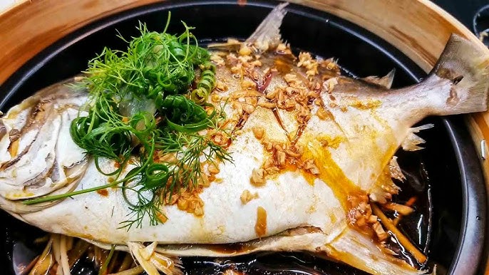 Cách làm cá chim biển hấp xì dầu