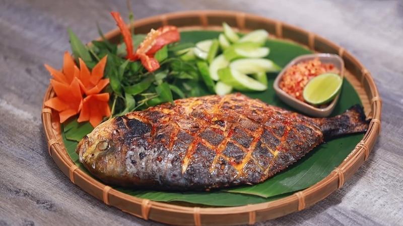 Công thức làm cá chim biển nướng muối ớt