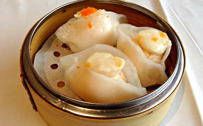 Há cảo sò điệp đặc biệt thơm ngon hấp dẫn