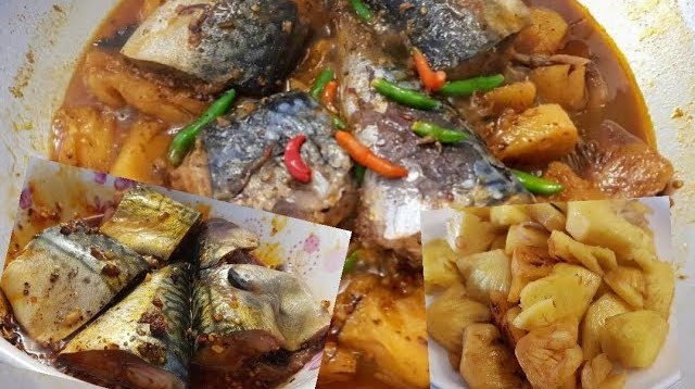 Cá saba kho thơm