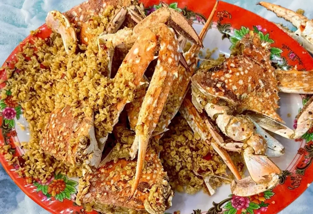Hướng dẫn làm ghẹ rang tỏi