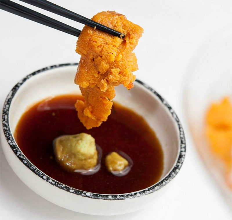 Sashimi nhum biển