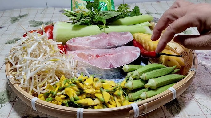 Nguyên liệu nấu canh chua cá biển